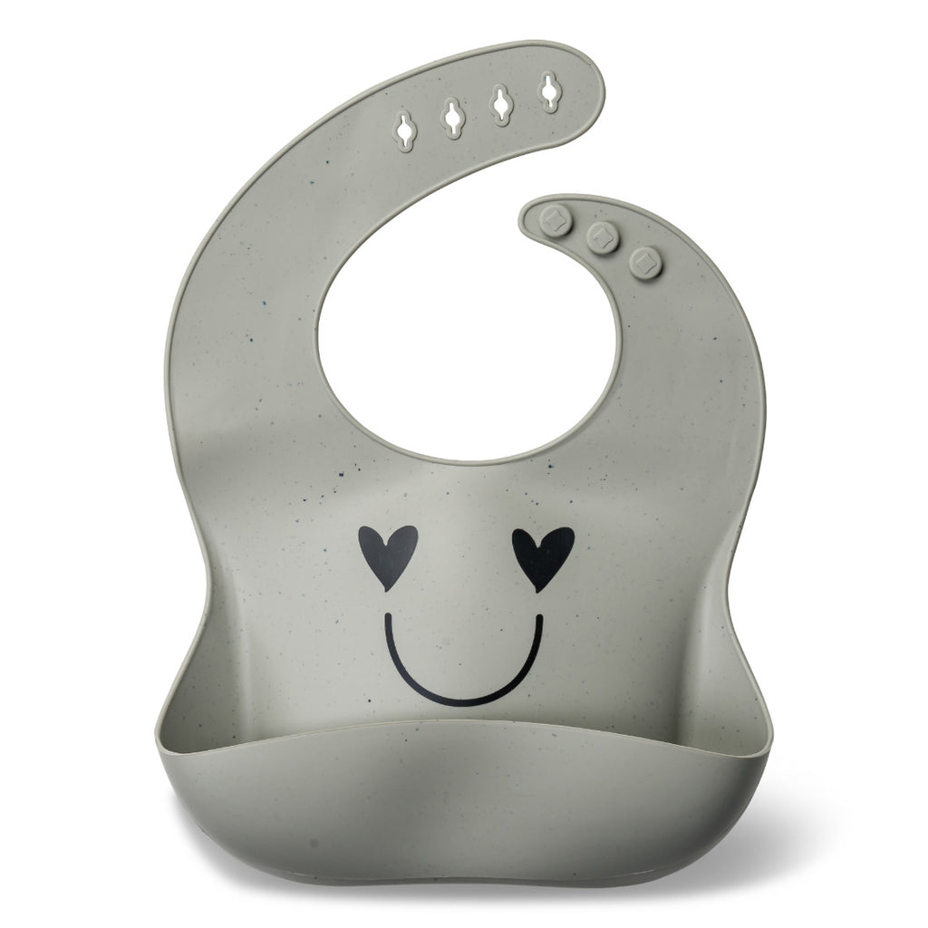 Gigi Silicone Bib - TINY WILD HEARTS