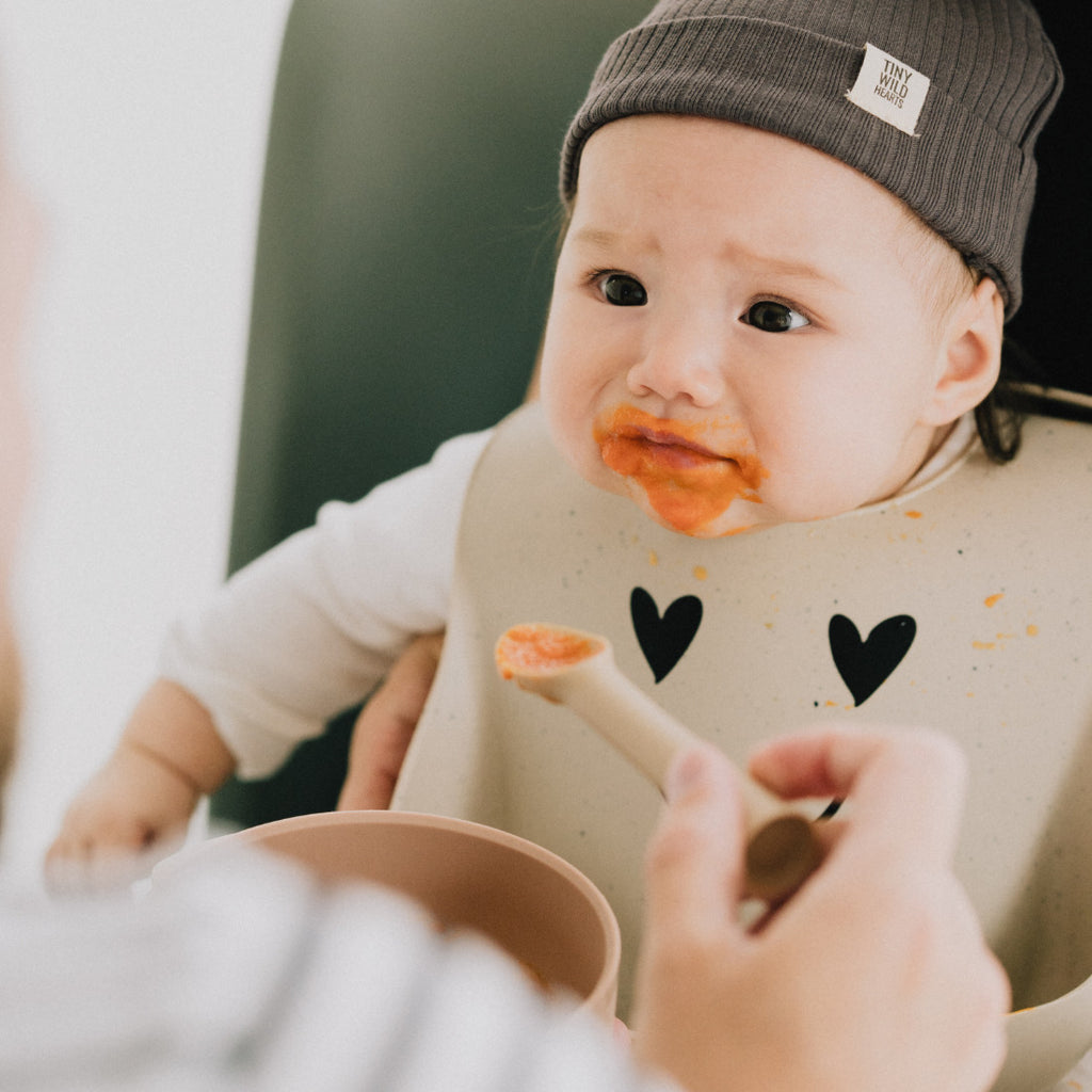 Gigi Silicone Bib - TINY WILD HEARTS